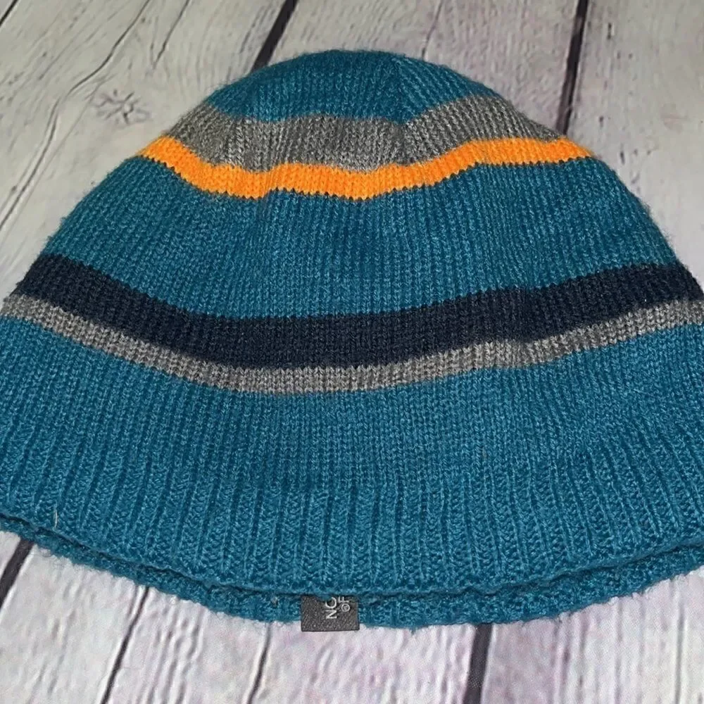 The North Face Reversible Knit Striped Beanie Hat